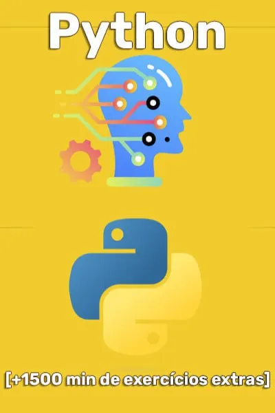 Capa: Python Completo: Baixar Curso Avançado 52h com Exercícios