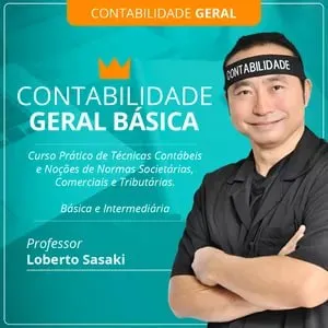 Capa: Baixar Curso Contabilidade Geral Básica Loberto Sasaki | Download Completo