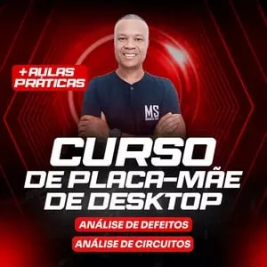 Capa: Curso Reparo Placa Mãe Desktop Magnata Silva: Baixe Agora!