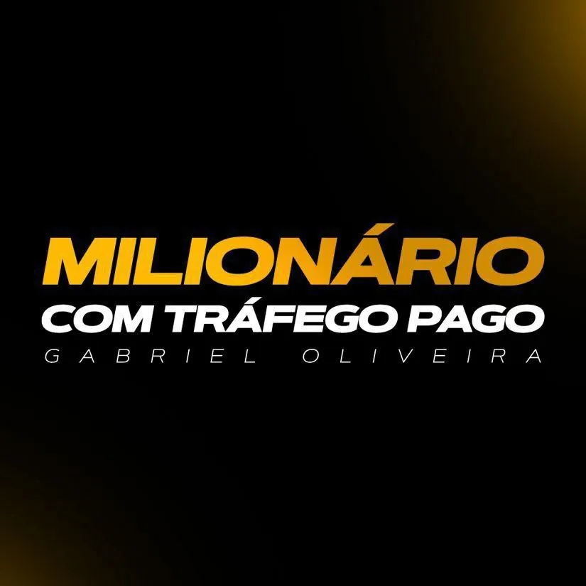 Capa: Baixar Milionário com Tráfego Pago Gabriel Oliveira – Curso Completo