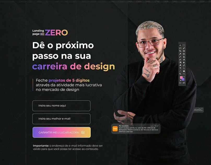 Capa: Baixar Landing Page do Zero: Curso Completo (Alef Miranda)