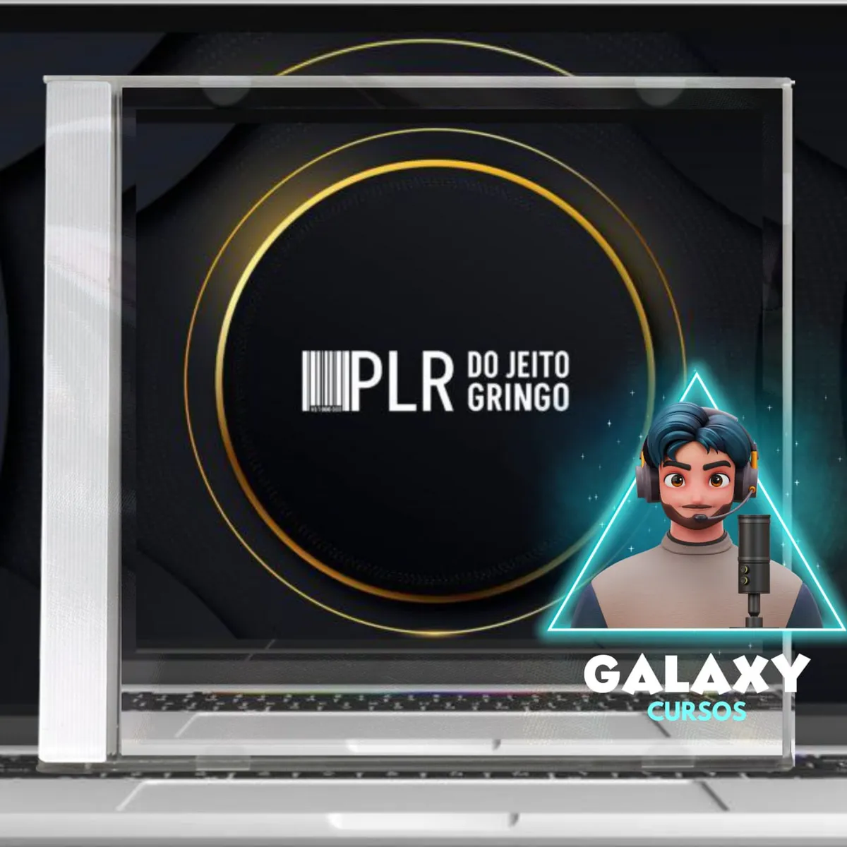 Capa: Baixar PLR do Jeito Gringo por Lucas Gualberto: Download 2023