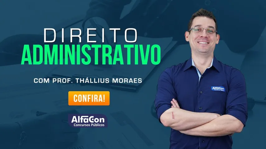 Capa: Alfacon Direito Administrativo: Baixar Curso Thallius Moraes Completo