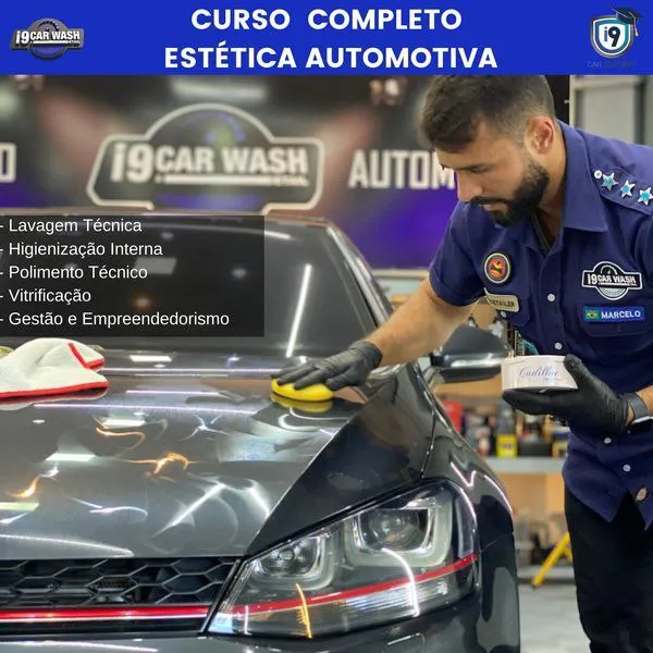Capa: Estética Automotiva Marcelo Calixto: Baixar Curso Completo