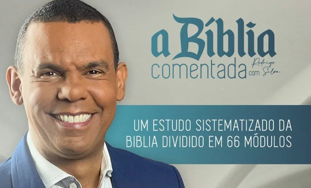 Capa: Baixar A Bíblia Comentada Rodrigo Silva: Curso Completo