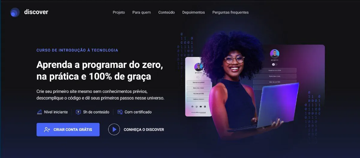 Capa: Rocketseat Trilha Discover: Baixar Curso Completo Agora!