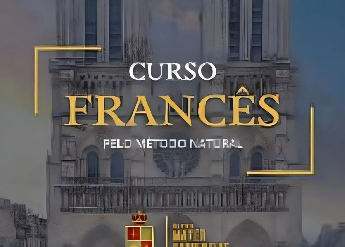 Capa: Baixar Francês pelo Método Natural Completo [Download 2024]