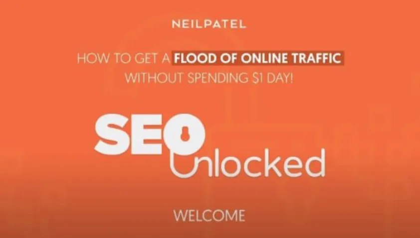 Capa: Baixar Curso SEO Unlocked Neil Patel: Domine a Otimização Agora!