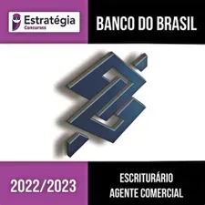 Capa: Banco do Brasil Escriturário: Baixar Estratégia 2023 Pré e Pós Edital