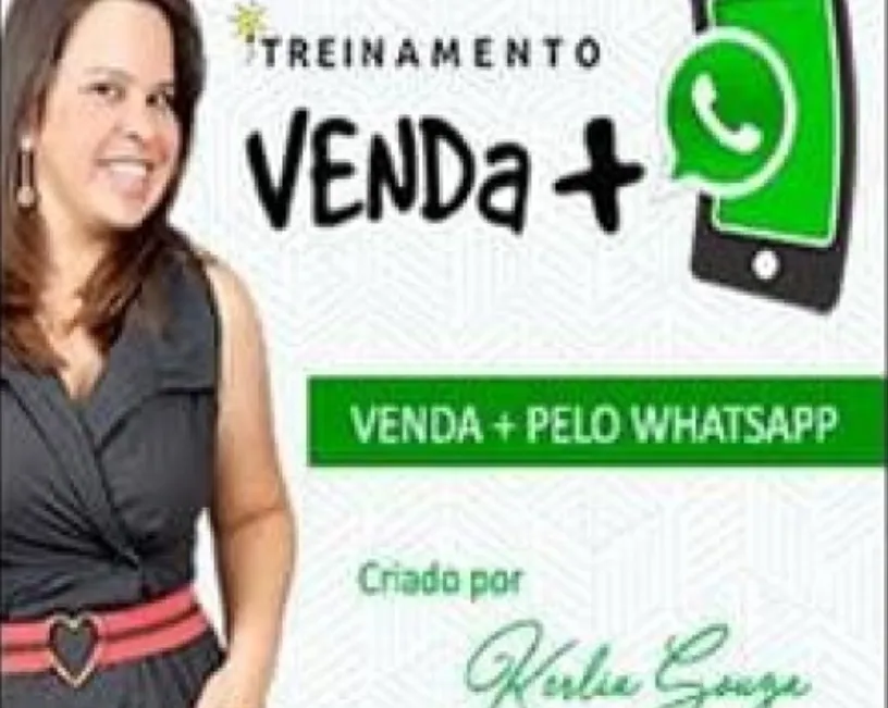Capa: Download Treinamento Vender Mais pelo Zap – Kerlia Sousa Completo